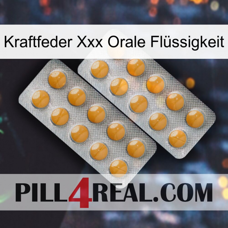 Kraftfeder Xxx Orale Flüssigkeit levitra2